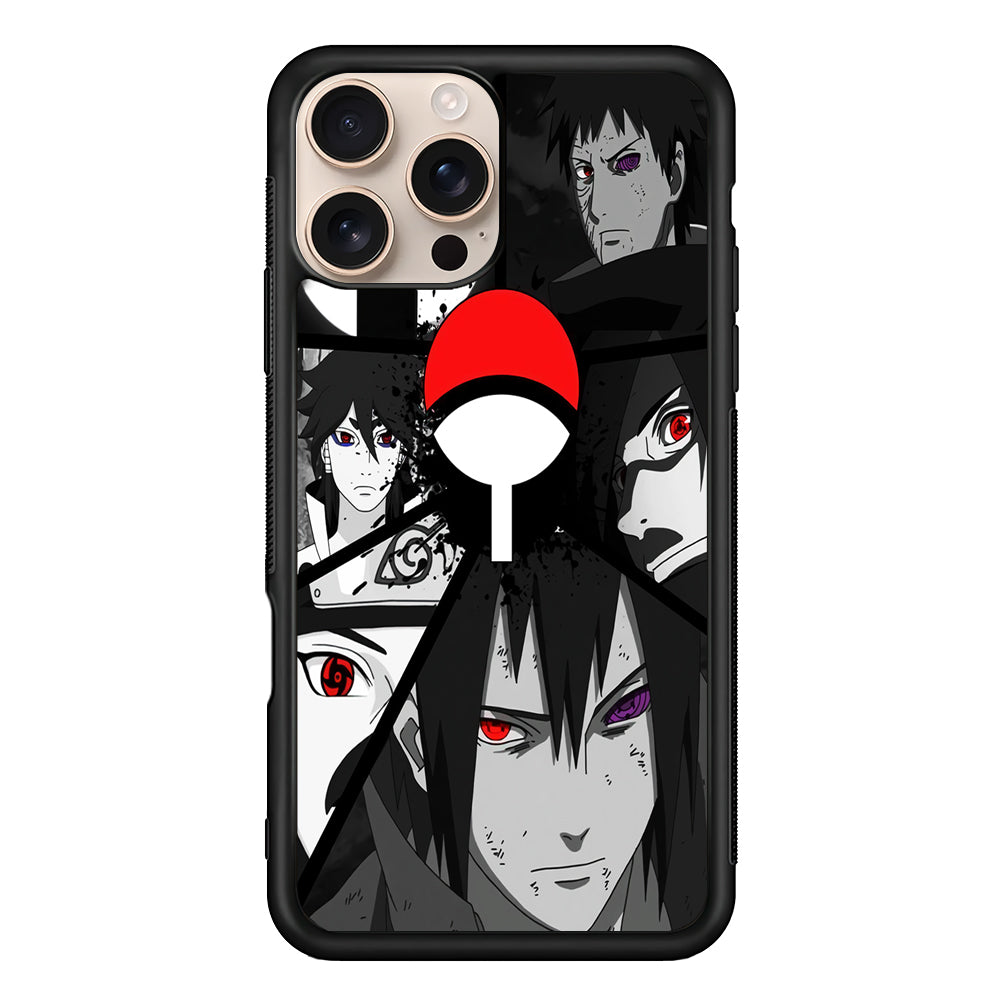Naruto Uchiha Clan iPhone 16 Pro Max Case - Altracase