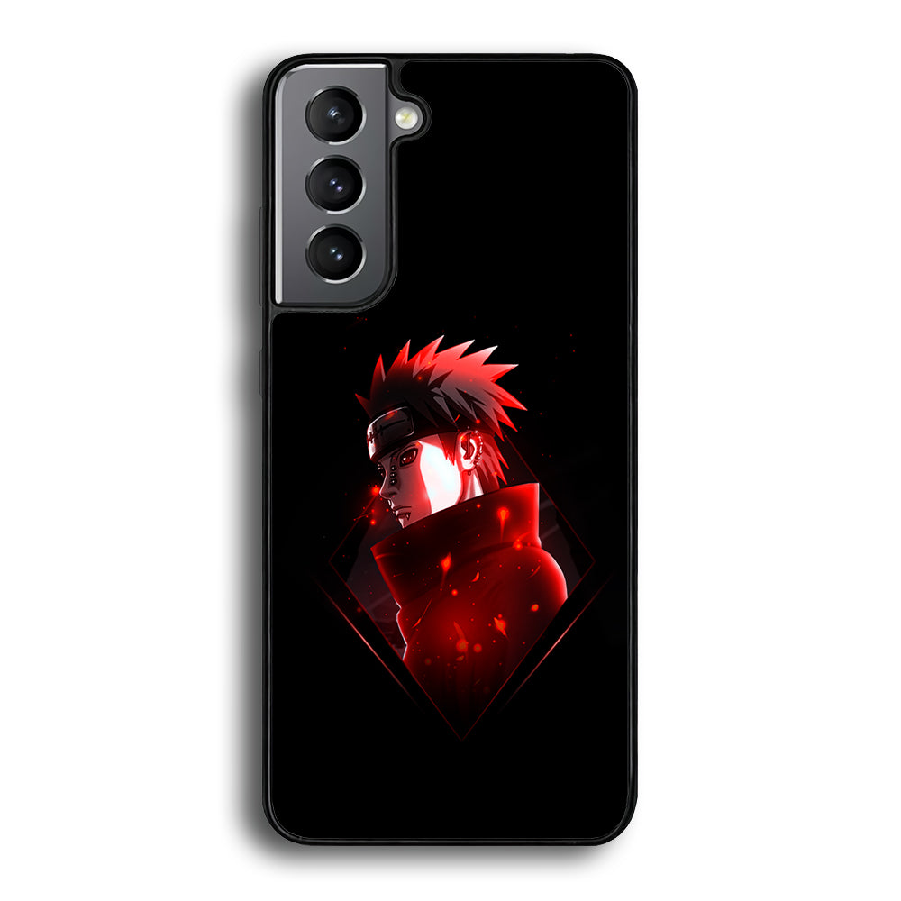 Naruto Yahiko Art Samsung Galaxy S22 Plus Case-Phone Case-Rubber Black (2D Case)-Altracase