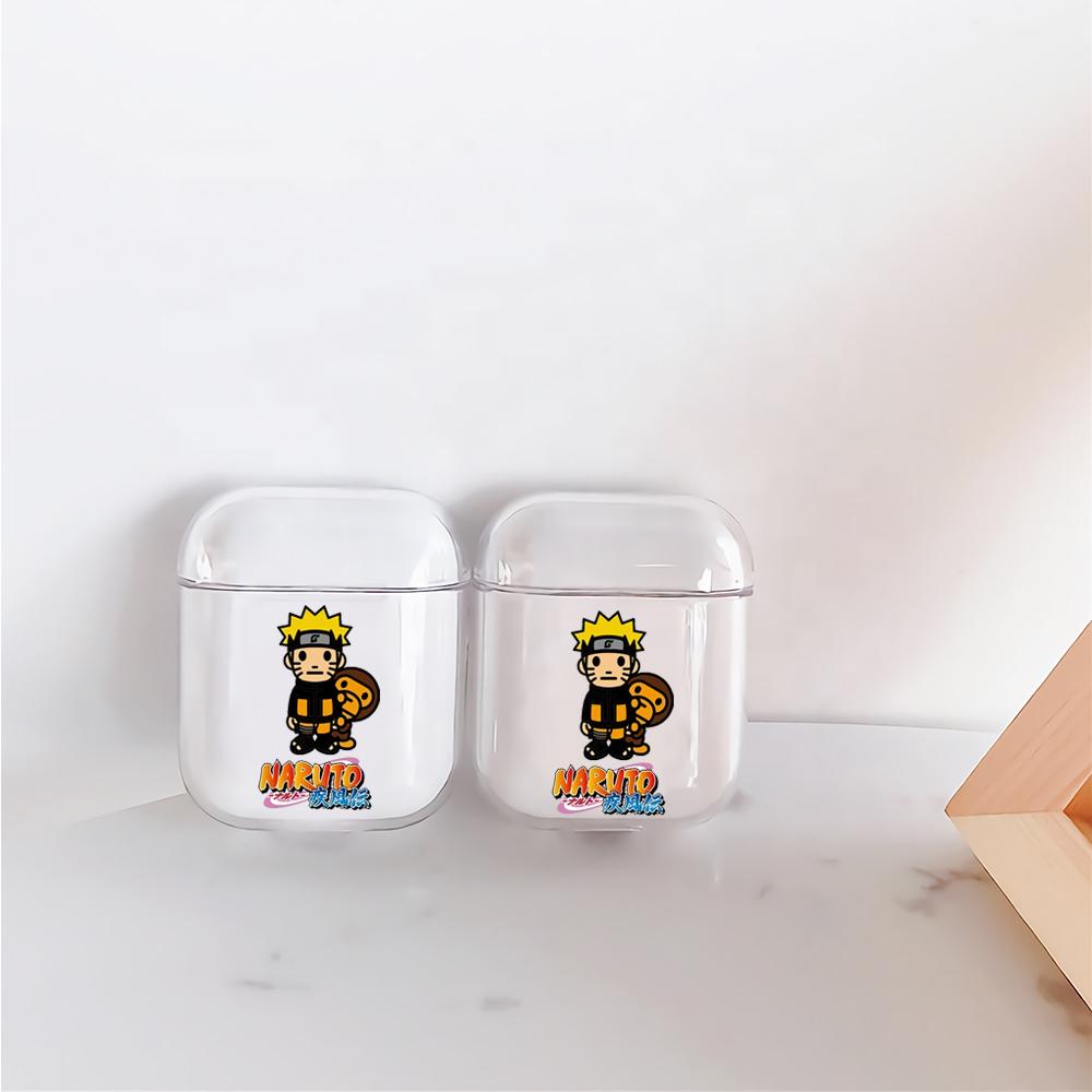 Naruto and Baby Milo Hard Plastic Protective Clear Case Cover For Apple Airpods-AirPod Case-Altracase