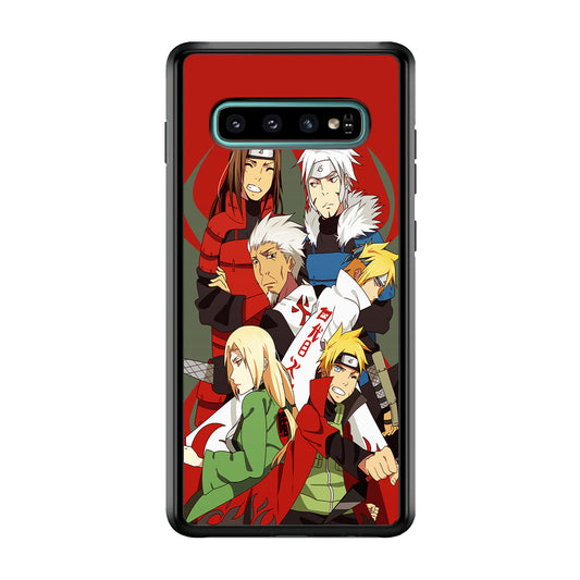 Naruto All Hokages Samsung Galaxy S10 Case