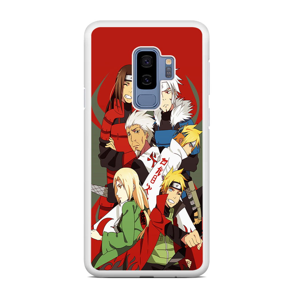 Naruto All Hokages Samsung Galaxy S9 Plus Case