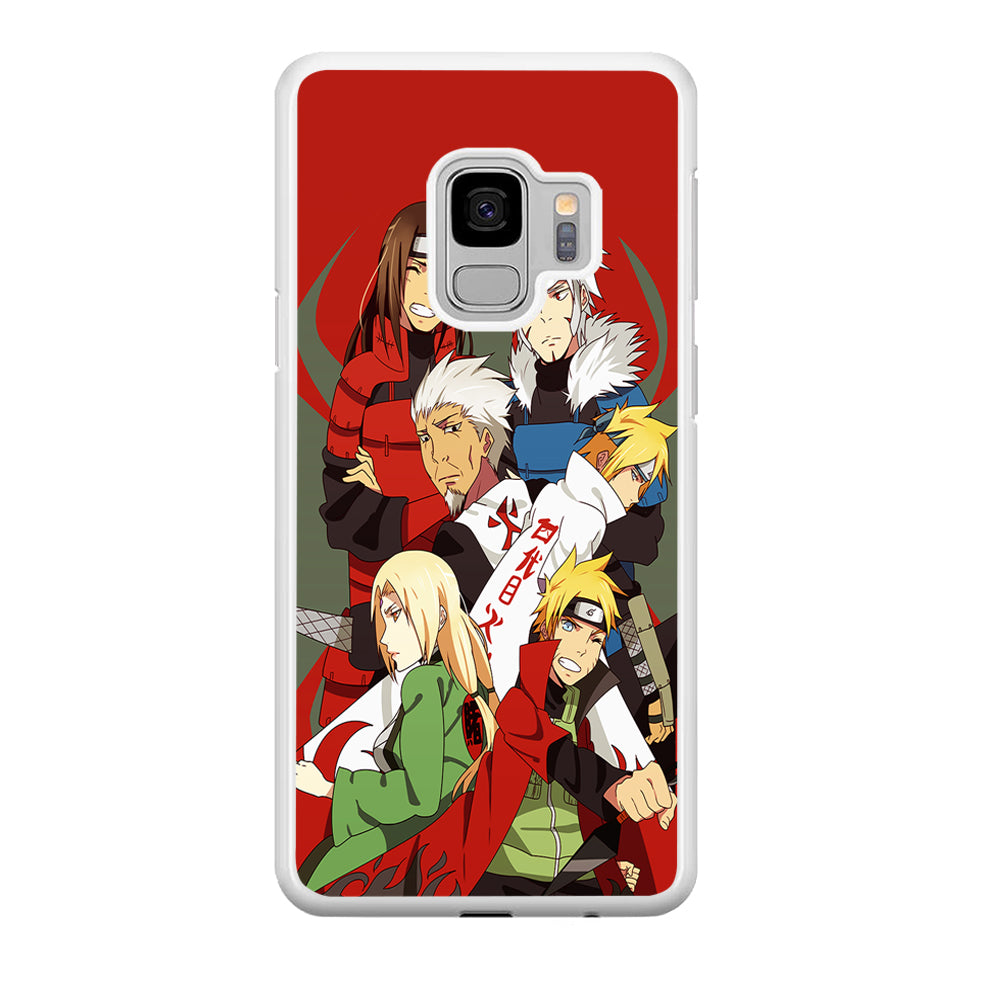 Naruto all hokages Samsung Galaxy S9 Case