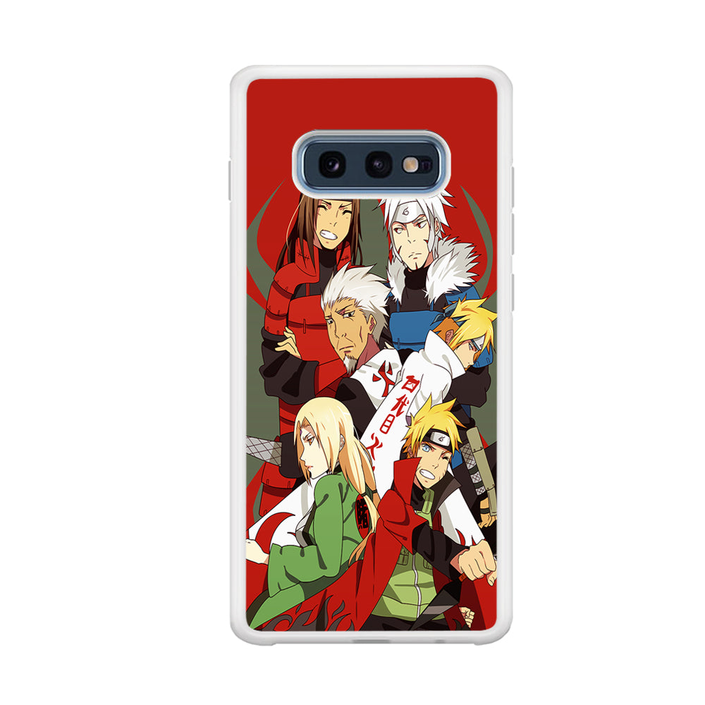 Naruto All Hokages Samsung Galaxy S10E Case