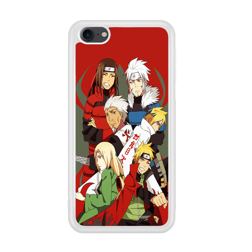 Naruto all hokages iPod Touch 6 Case