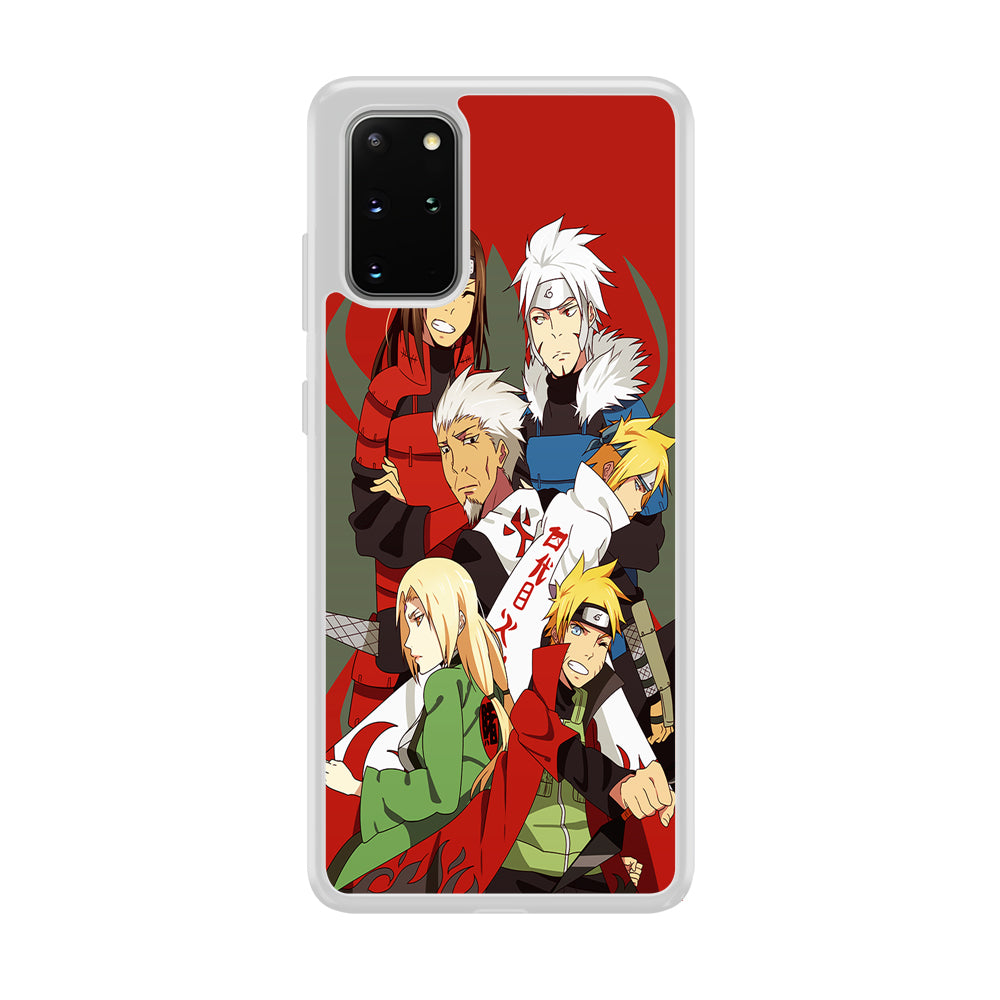 Naruto all hokages Samsung Galaxy S20 Plus Case