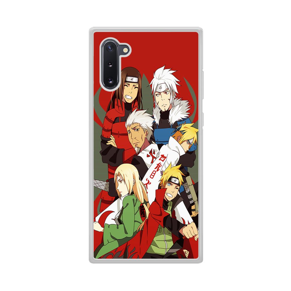 Naruto all hokages Samsung Galaxy Note 10 Case