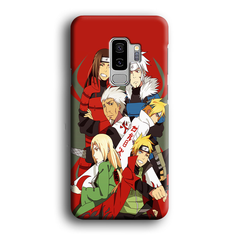 Naruto All Hokages Samsung Galaxy S9 Plus Case