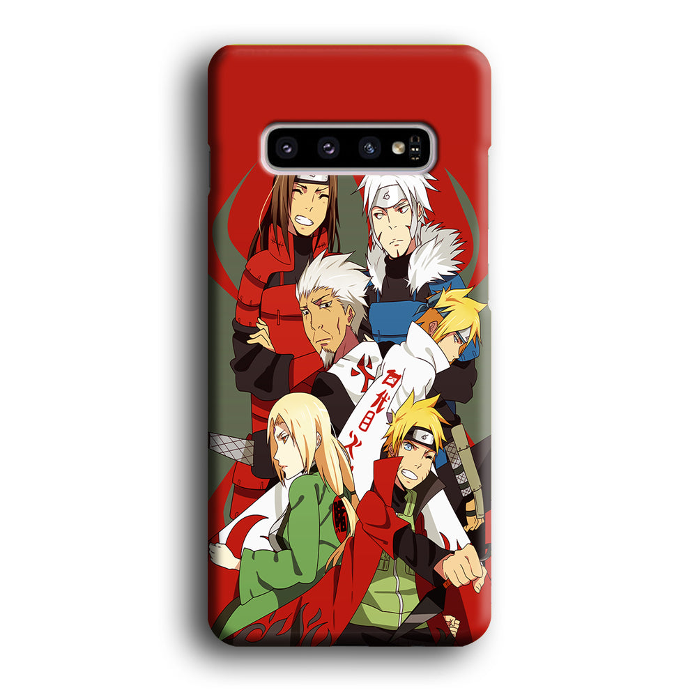 Naruto All Hokages Samsung Galaxy S10 Case