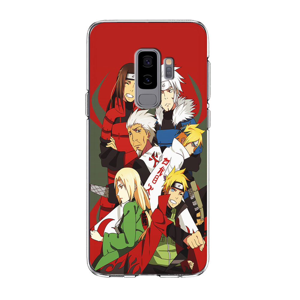 Naruto All Hokages Samsung Galaxy S9 Plus Case