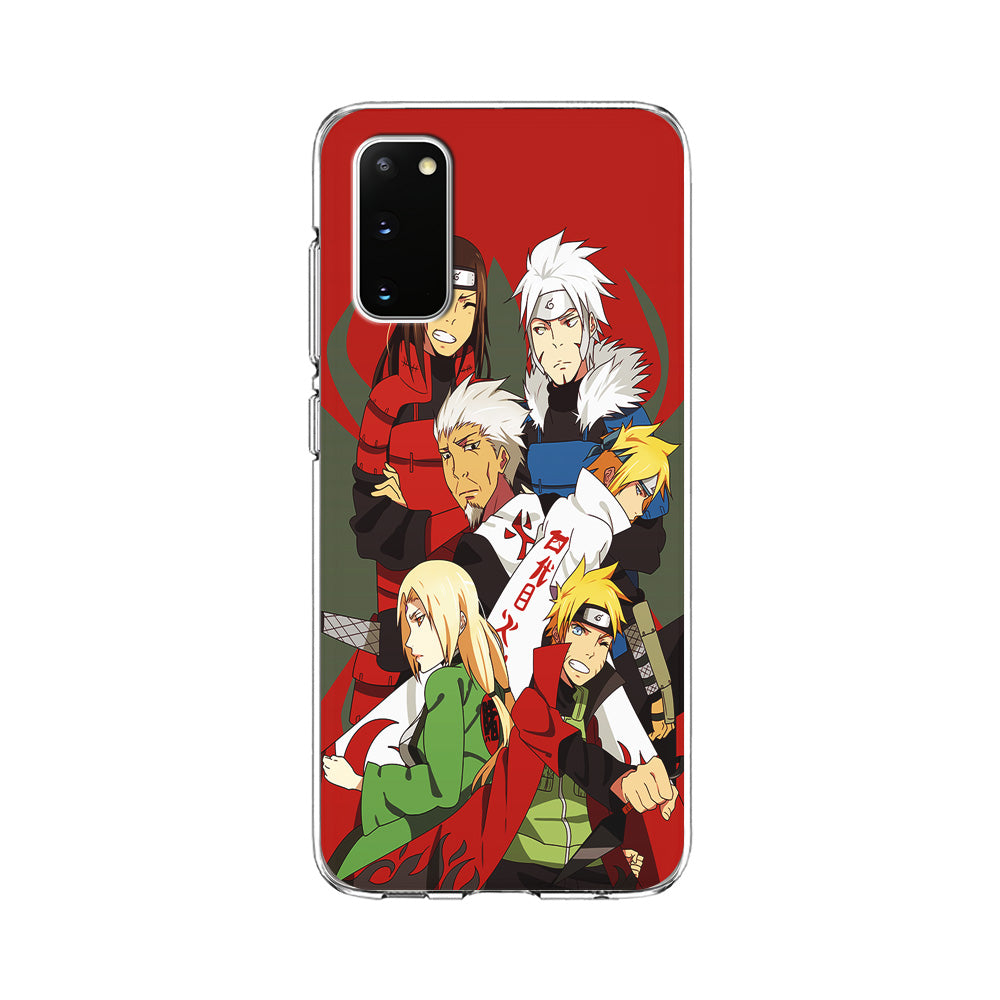 Naruto all hokages Samsung Galaxy S20 Case