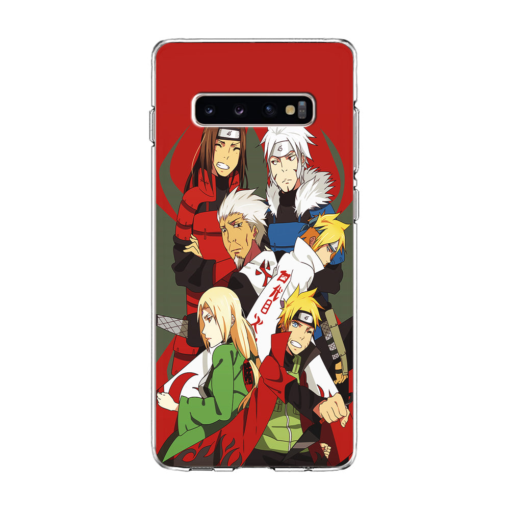 Naruto All Hokages Samsung Galaxy S10 Case