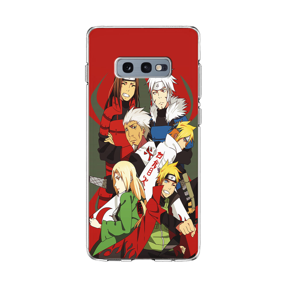 Naruto All Hokages Samsung Galaxy S10E Case