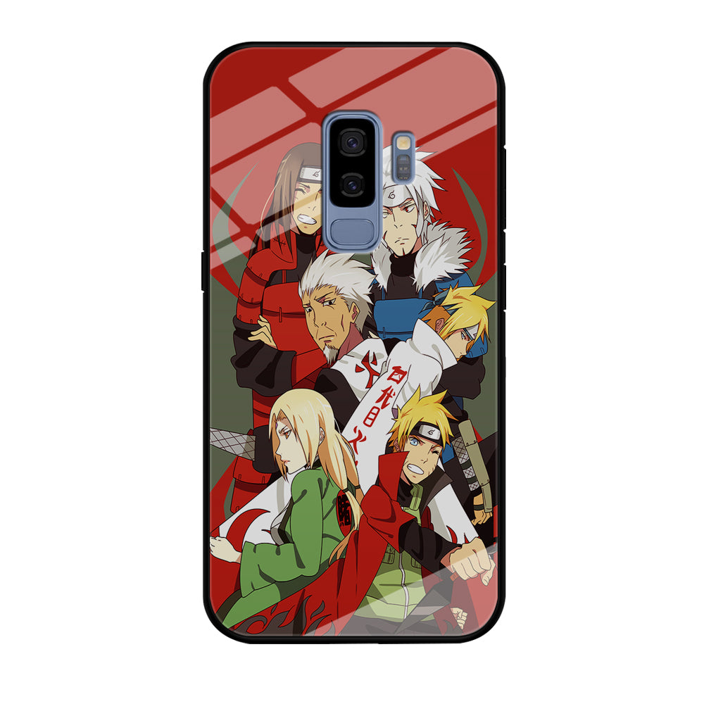 Naruto All Hokages Samsung Galaxy S9 Plus Case