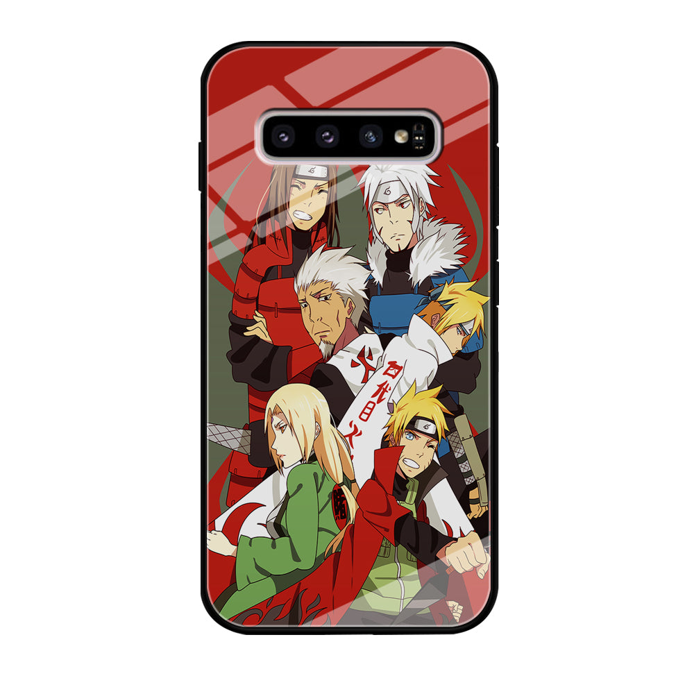 Naruto All Hokages Samsung Galaxy S10 Plus Case