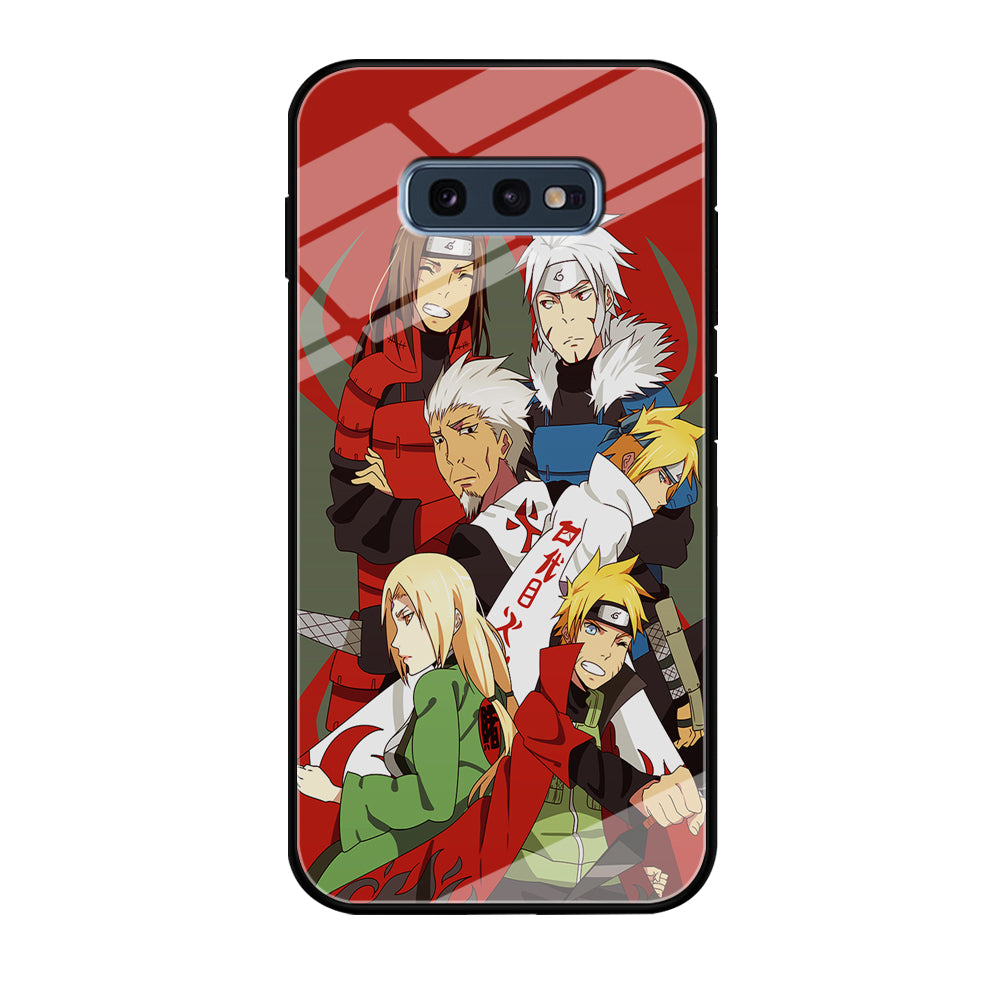 Naruto All Hokages Samsung Galaxy S10E Case