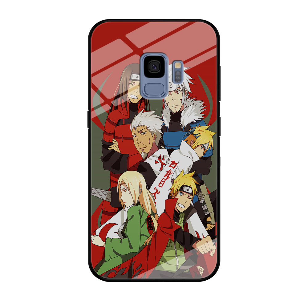 Naruto all hokages Samsung Galaxy S9 Case