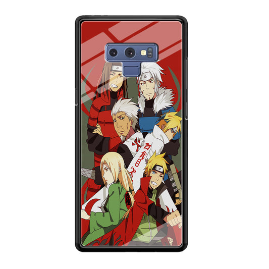 Naruto all hokages Samsung Galaxy Note 9 Case