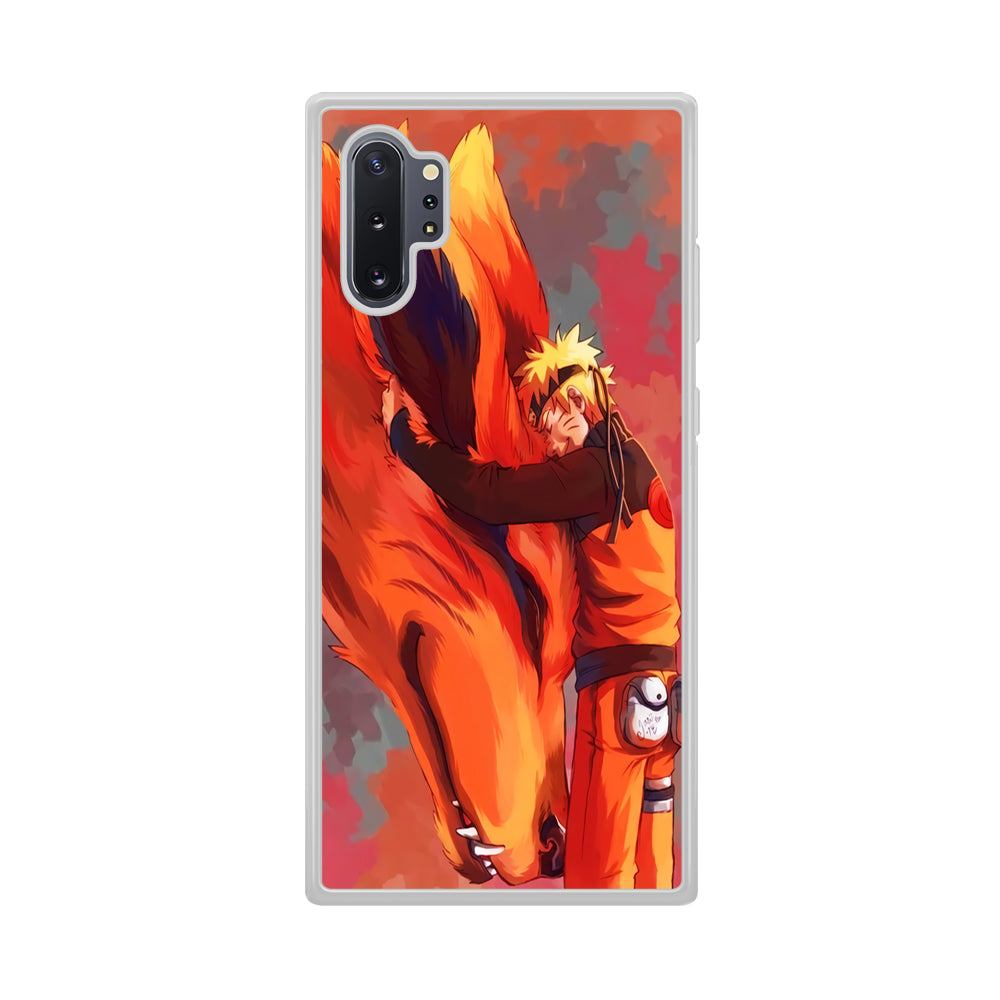 Naruto and Kurama Samsung Galaxy Note 10 Plus Case