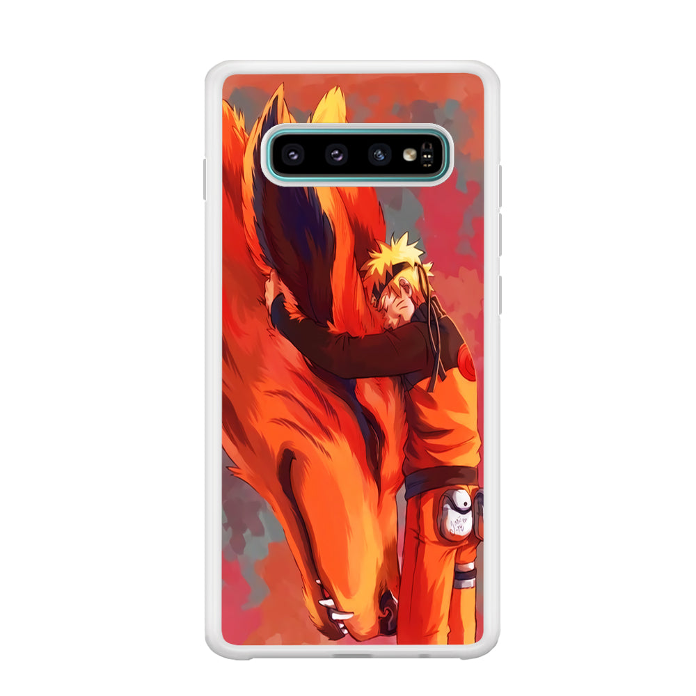 Naruto and Kurama Samsung Galaxy S10 Case