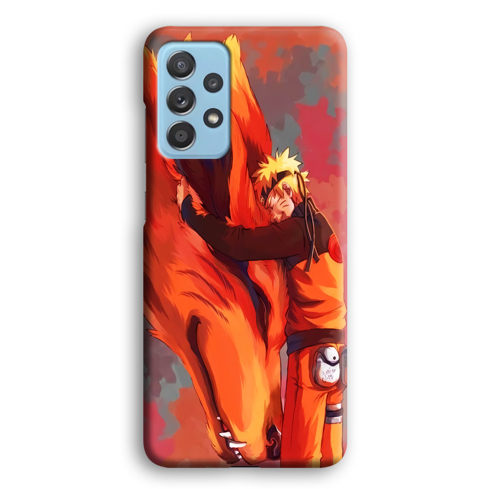 Naruto and Kurama Samsung Galaxy A52 Case