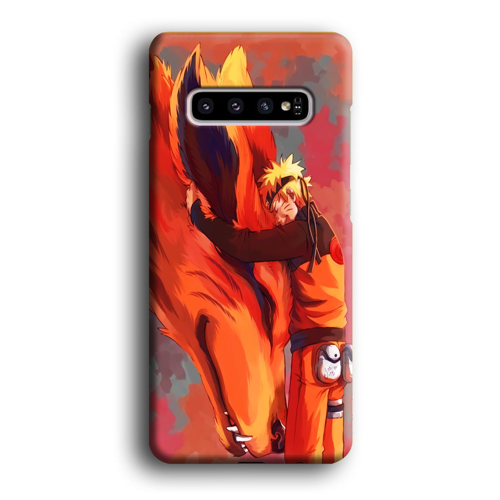 Naruto and Kurama Samsung Galaxy S10 Case