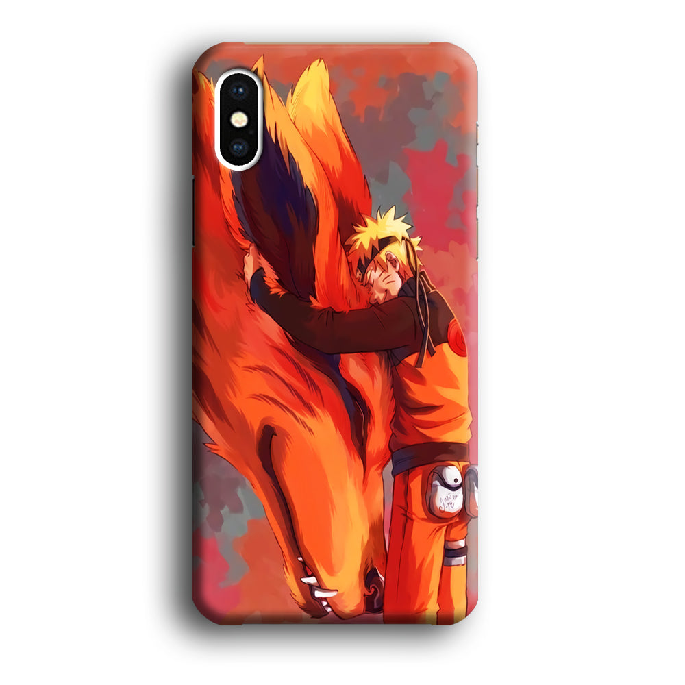 Naruto and Kurama iPhone X Case