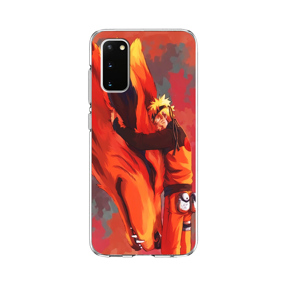 Naruto and Kurama Samsung Galaxy S20 Case