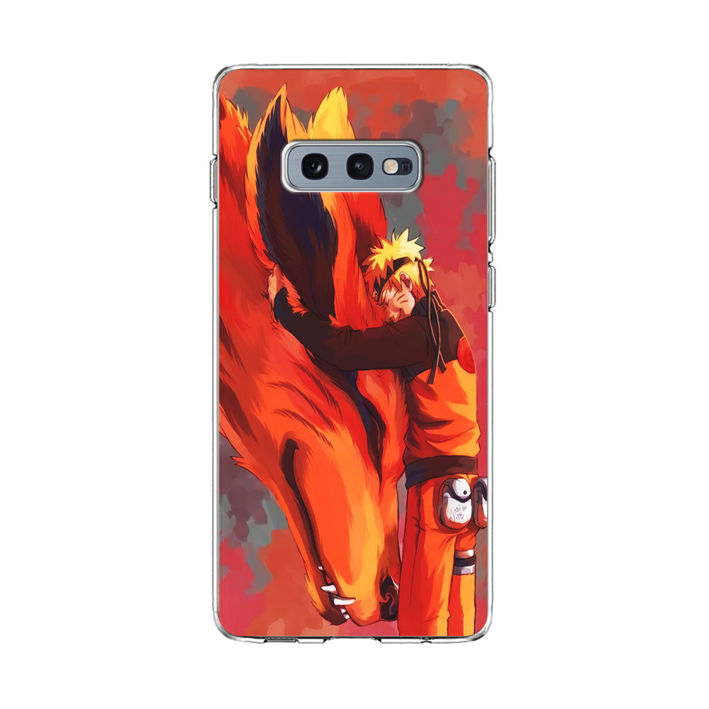 Naruto and Kurama Samsung Galaxy S10E Case