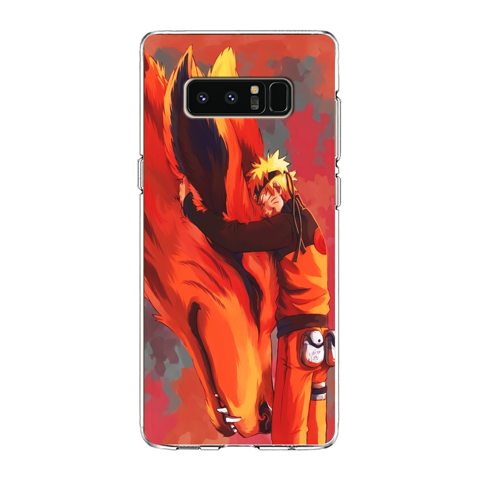 Naruto and Kurama Samsung Galaxy Note 8 Case