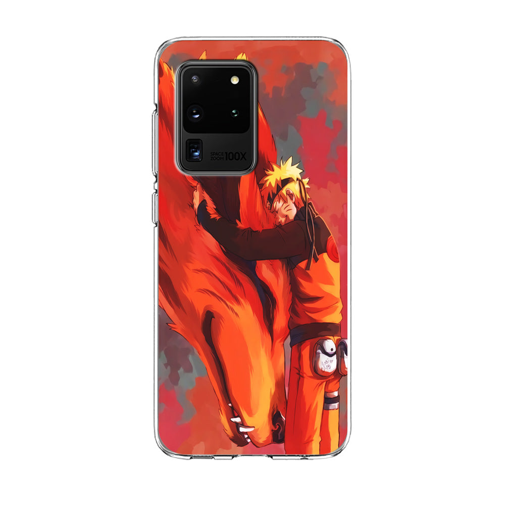 Naruto and Kurama Samsung Galaxy S20 Ultra Case