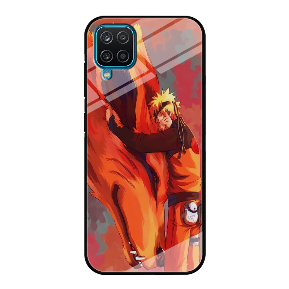 Naruto and Kurama Samsung Galaxy A12 Case