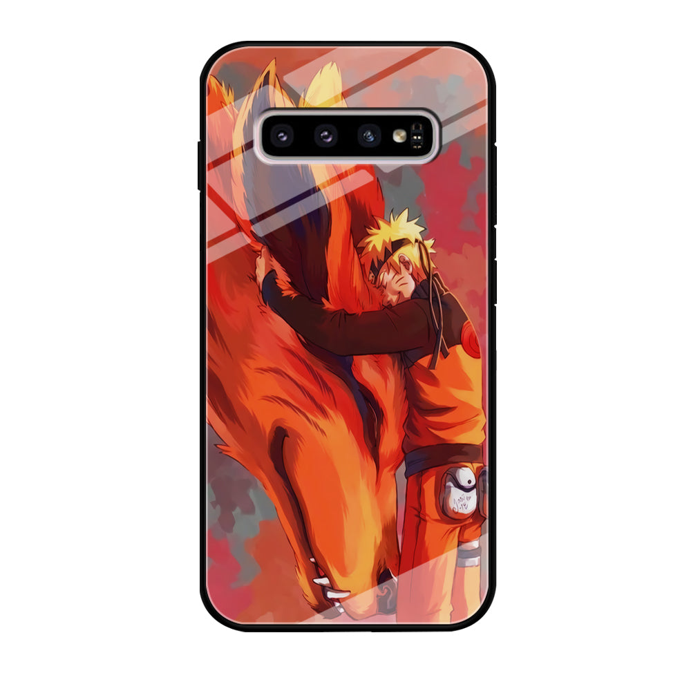 Naruto and Kurama Samsung Galaxy S10 Case