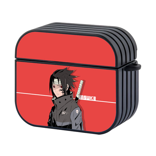 Naruto on Sasuke The Enlightener of Uchiha Apple Airpods 3 Case - AirPod Case - Altracase