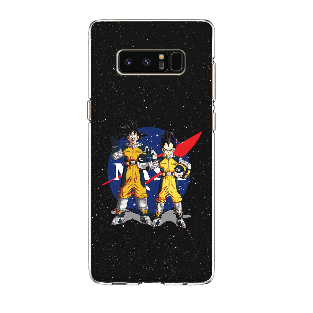 Nasa Goku and Vegeta Samsung Galaxy Note 8 Case