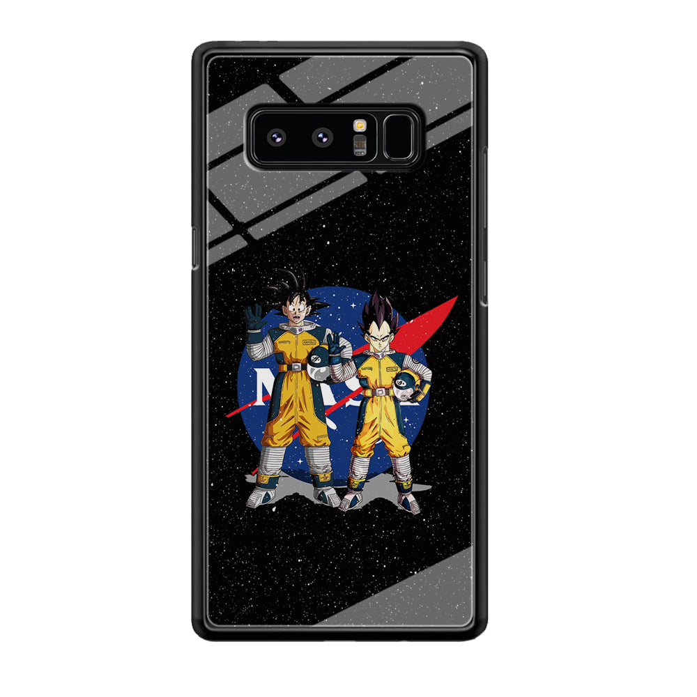 Nasa Goku and Vegeta Samsung Galaxy Note 8 Case