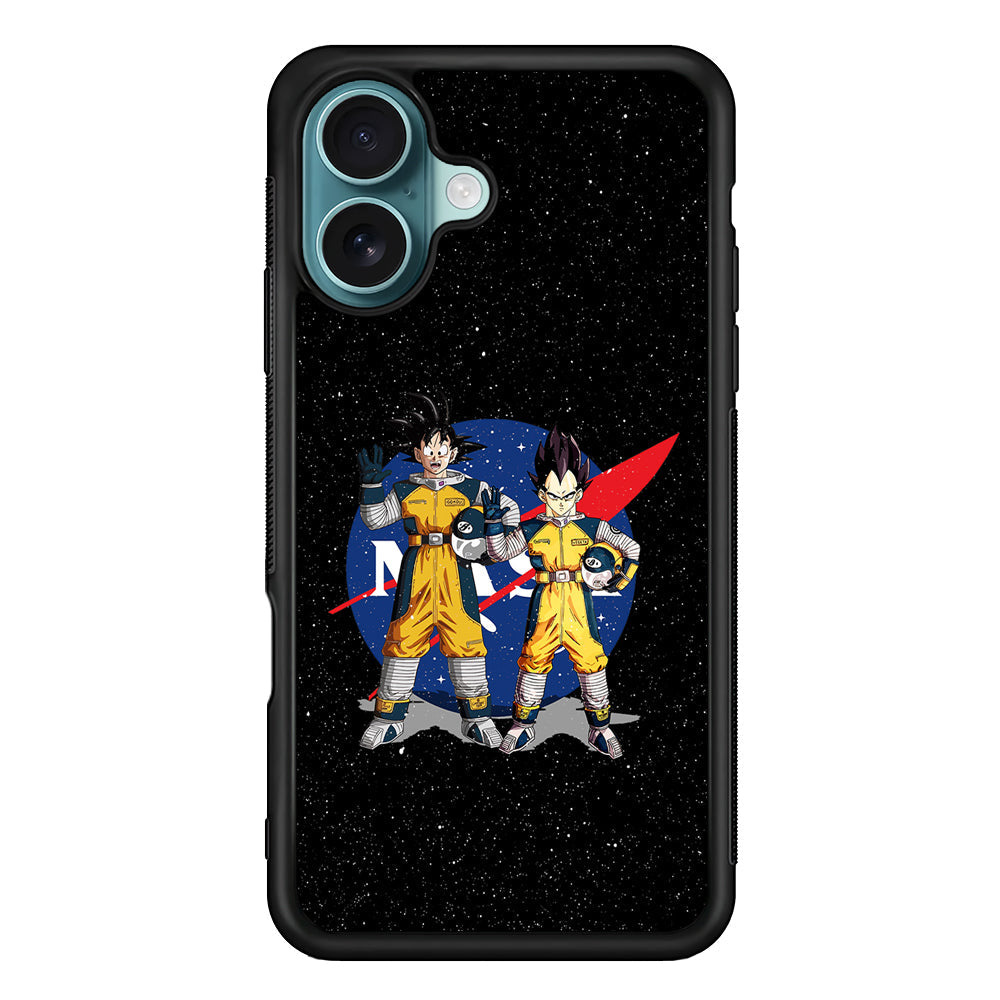 Nasa Goku and Vegeta iPhone 16 Plus Case - Altracase