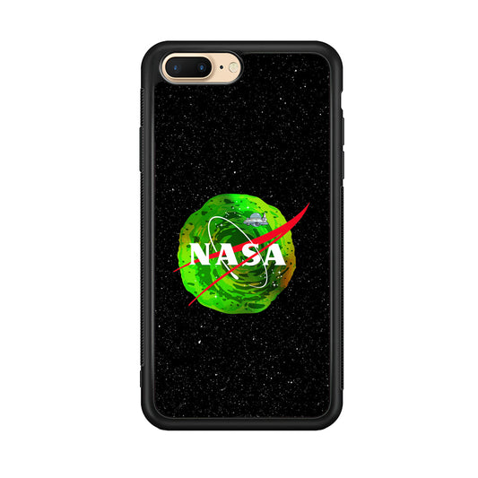 Nasa Rick and Morty Portal iPhone 7 Plus Case-Mobile Phone Case-Altracase