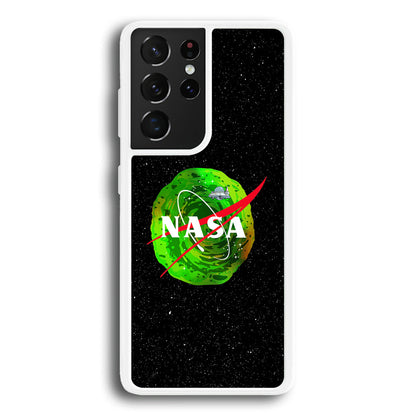 Nasa Rick and Morty Portal Samsung Galaxy S23 Ultra Case