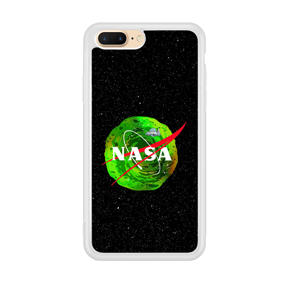 Nasa Rick and Morty Portal iPhone 7 Plus Case