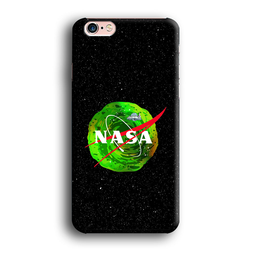 Nasa Rick and Morty Portal iPhone 6 | 6s Case