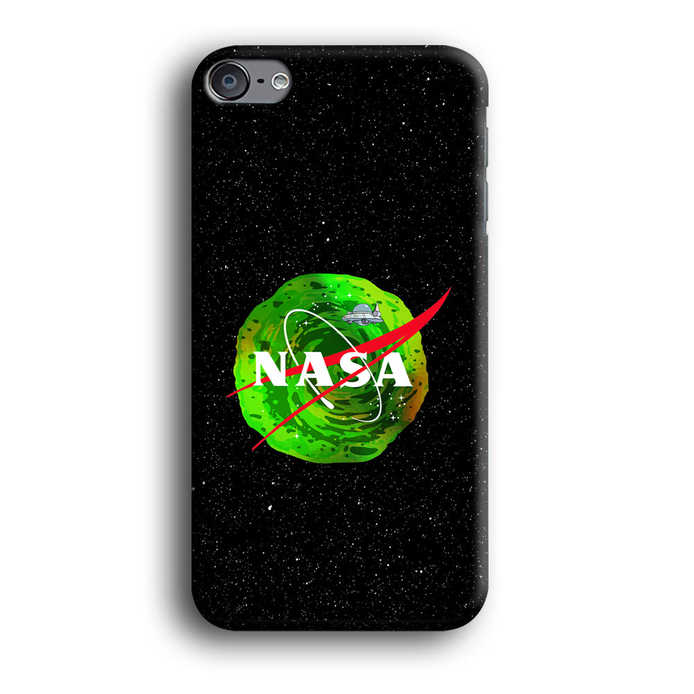 Nasa Rick and Morty Portal iPod Touch 6 Case