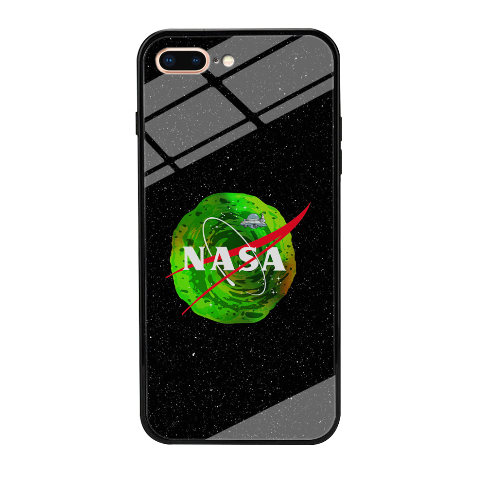 Nasa Rick and Morty Portal iPhone 7 Plus Case