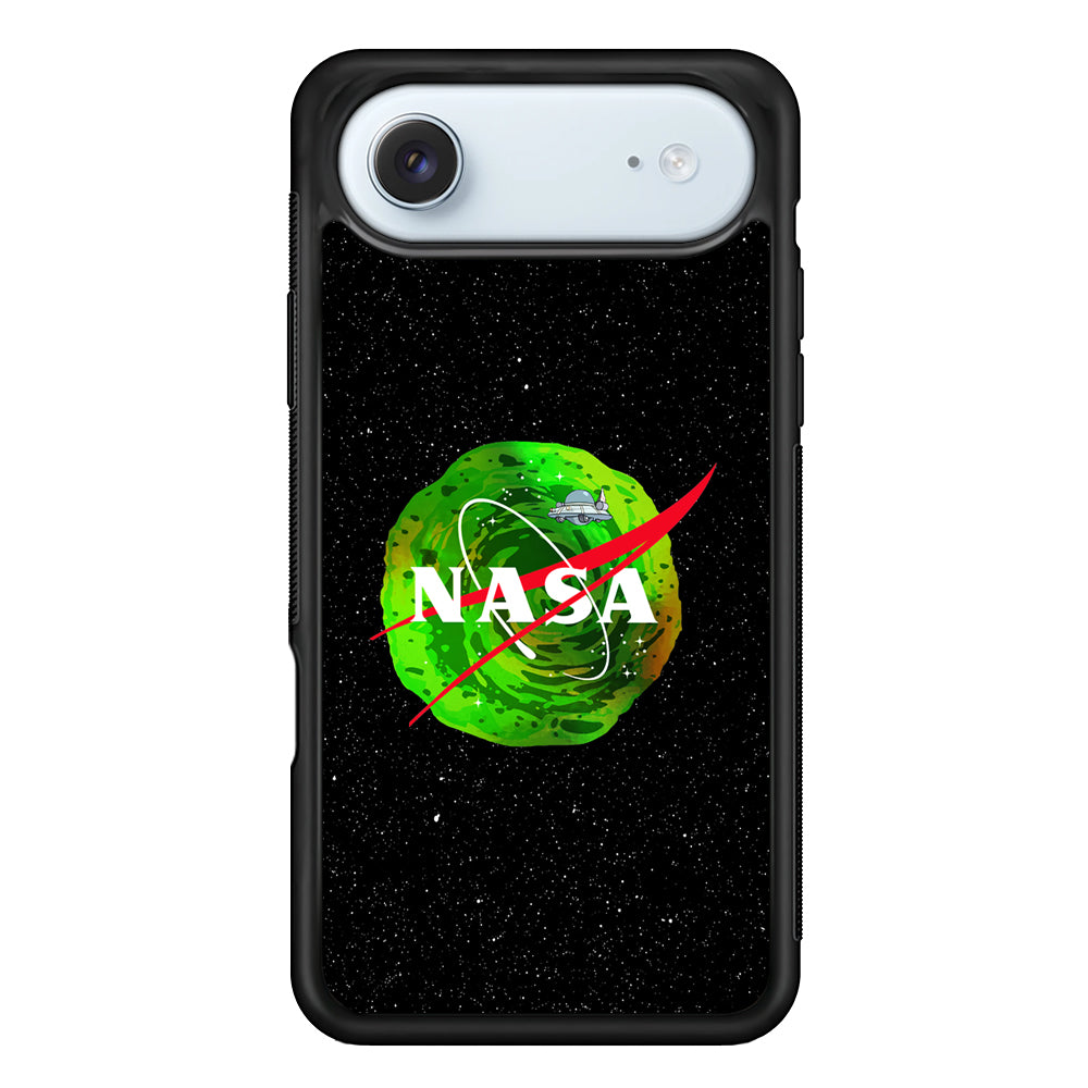 Nasa Rick and Morty Portal iPhone 17 Air Case - Altracase