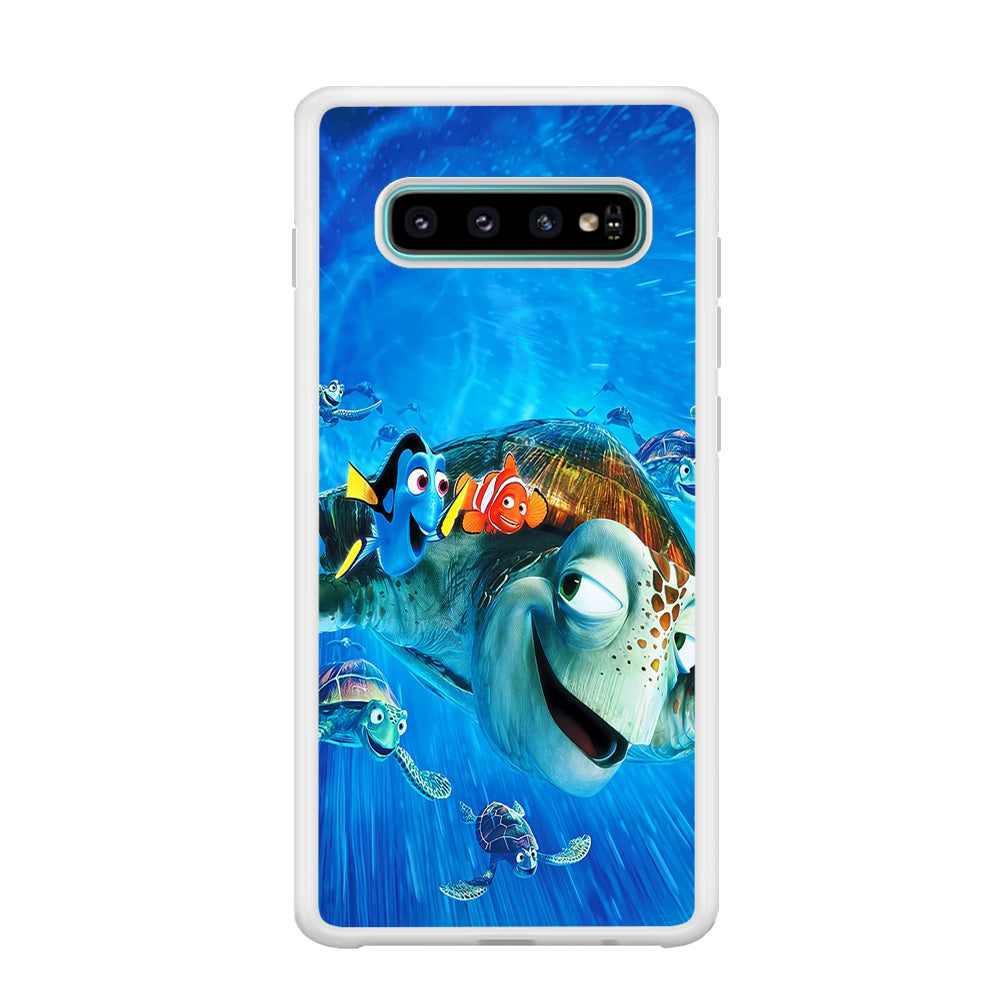 Nemo Dorry and Turtles Samsung Galaxy S10 Case