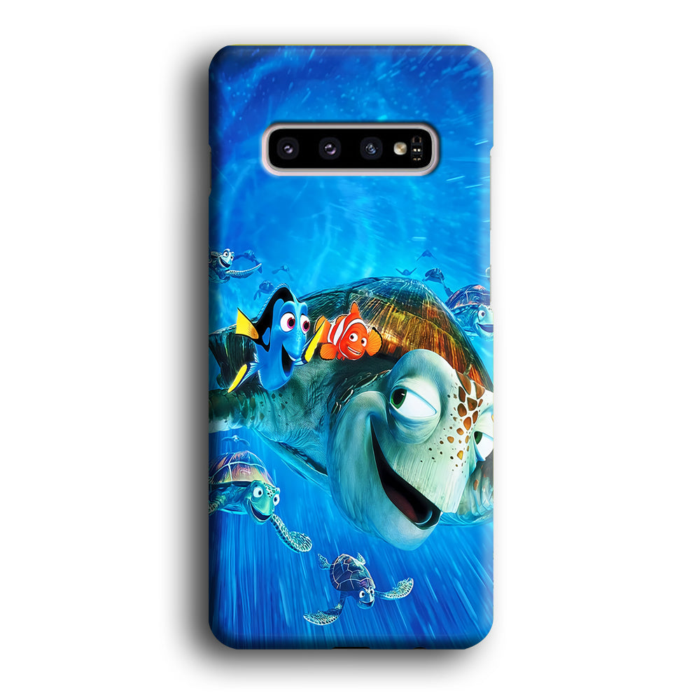 Nemo Dorry and Turtles Samsung Galaxy S10 Case