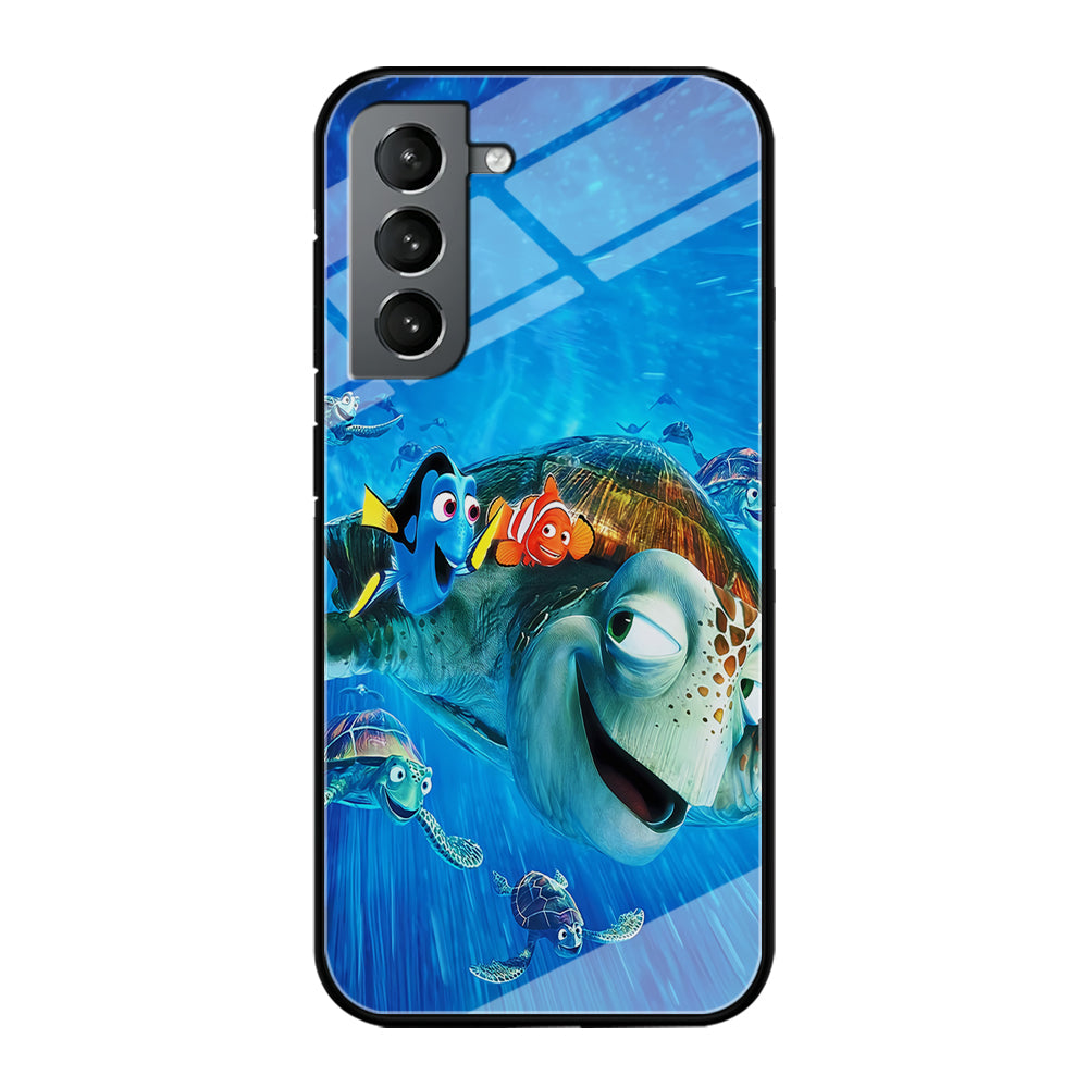 Nemo Dorry and Turtles Samsung Galaxy S24 Case-Phone Case-Tempered Glass Case-Altracase