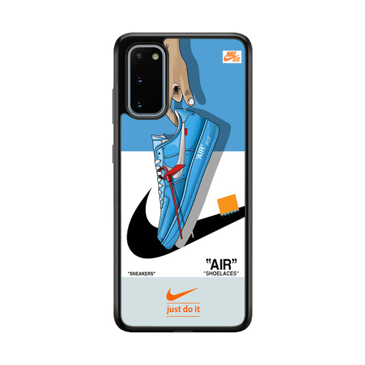 Nike Air Sneakers Max Samsung Galaxy S20 Case-Mobile Phone Case-Rubber Black (2D Case)-Altracase