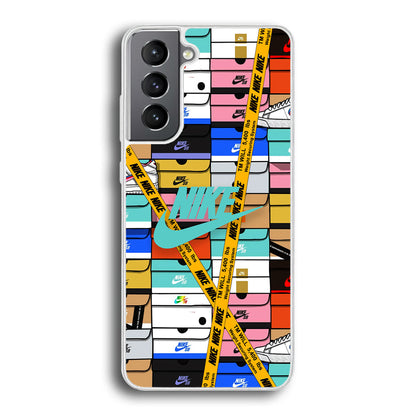 Nike Box Shoes Collage Samsung Galaxy S23 Case