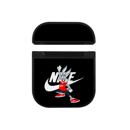 Nike Bugs Bunny Sporty Apple AirPods Case-AirPod Case-Black-Altracase