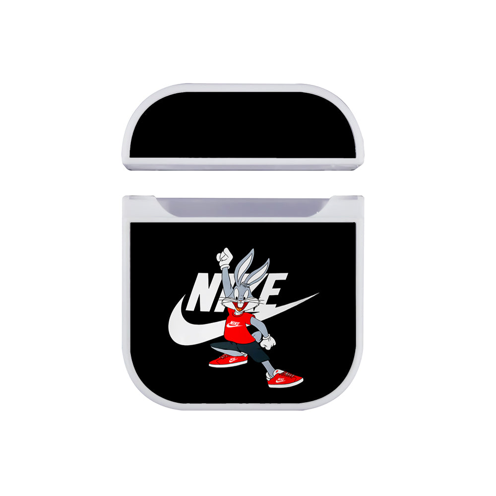 Nike Bugs Bunny Sporty Apple AirPods Case-AirPod Case-White-Altracase